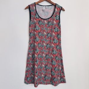 Papillon Sleeveless Paisley Pattern Dress